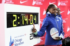 Kenya's Kosgei shatters Radcliffe world record in Chicago Marathon