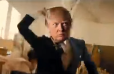 Fake video of Trump shooting media and political opponents shown at president's resort