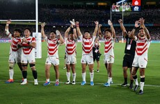Japan hit world rankings high ahead of Springboks showdown