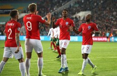 England smash six past Bulgaria but racist chants sees play stopped twice in Sofia