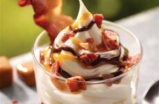 Introducing... the Burger King Bacon Sundae