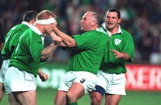 Three cheers, two fingers for Ireland's only other RWC meeting with the All Blacks