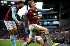 Irish teen Aaron Connolly retains starting spot as 10-man Brighton undone by Villa