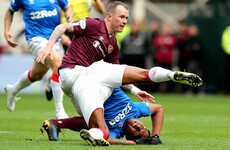 Rangers waste opportunity to go top as they're held by Hearts at Tynecastle
