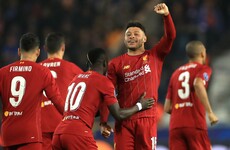 Oxlade-Chamberlain on the double as Liverpool ease past Genk