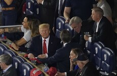 Trump roundly booed at baseball's World Series as Astros move to brink of victory