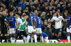 Gomes suffers horror injury as Everton deny Tottenham long-awaited away win