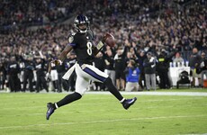 'MVP' Jackson leads the way as Ravens hand juggernaut Patriots first loss