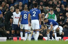 Coleman visited the Spurs dressing room to console Son after Gomes' horror injury