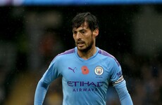 Man City captain Silva set to miss top-of-the-table trip to Liverpool