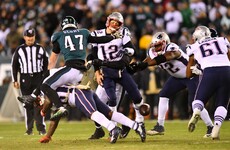 Super Bowl champions Patriots use trick play to edge Eagles and exact revenge