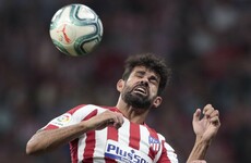 Neck injury rules Costa out for three months