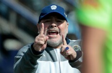 Diego Maradona returns as coach of Argentine club two days after leaving