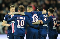 PSG move 11 clear as Neymar makes his return after six weeks out