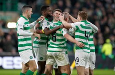 Celtic edge ahead of Rangers, Ireland's Daryl Horgan on target for Hibs