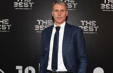 Dutch great Van Basten left red-faced after Nazi quip