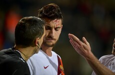 Roma star hit by coins in Europa League clash