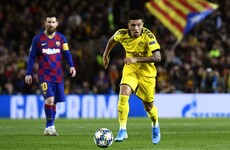 'For us, the case is closed' - Sancho dropped by Dortmund for disciplinary reasons