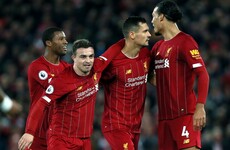Liverpool put 5 past Everton and go 32 Premier League games unbeaten