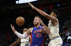Bucks up to 13 straight wins as Giannis and Griffin clash