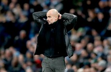 Guardiola: City now 'not able to compete' with Europe's top teams