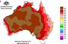 Australia has its hottest day on record again - increasing it by a full degree