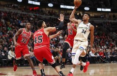 NBA MVP Giannis posts double-double on Bucks return from injury