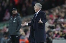 Ancelotti: 'I'm not used to speaking to players after the game but I'm going to speak to them about this'