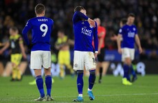 Leicester's faint title hopes suffer another blow