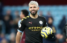 Guardiola hails record-breaker Aguero as 'one of the most incredible players I've seen in this league'