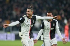 Ronaldo extends Juventus' Serie A lead as Inter falter
