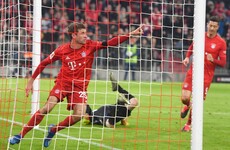Rampant Bayern close gap to a point as leaders Leipzig suffer first defeat since October