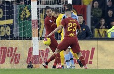 Lazio equalise in Rome derby after goalkeeper mistake, while Inter game ends in chaos