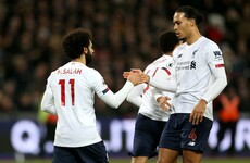 Liverpool beat West Ham to go 19 points clear at top