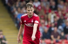 Former Ireland international leaves Aberdeen
