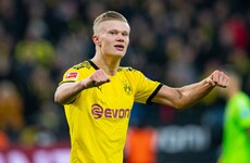 Haaland scores another two goals for Dortmund in thrashing of Union Berlin