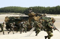 North Korea criticises 'provocative' use of its flag during drills