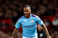 Man City suffer Raheem Sterling setback