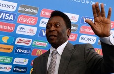 Pele depressed, reclusive because of poor health