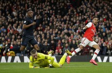 Aubameyang double tilts the balance for Arsenal against Everton