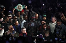 Wilder blames heavy ring-walk costume for defeat to Fury, says he wants rematch