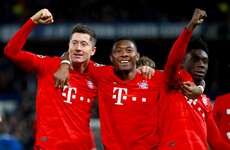 Alonso sent off as Bayern crush Chelsea to put one foot in Champions League quarter-finals