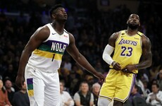 'The kid is special' - LeBron outduels Zion as Lakers claim sixth straight win