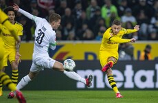 Dortmund claim crucial three points at Borussia Moenchengladbach
