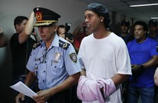 Ronaldinho refused bail following allegations of entering Paraguay with a fake passport