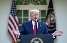 Trump says coronavirus death rate in US likely to peak in two weeks' time