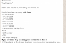 Debunked: No, this 'very urgent' message telling you that your bank details can be robbed by making a phone call isn't true