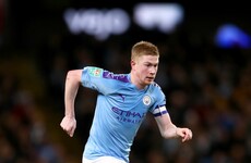 Man City's De Bruyne recovering from illness