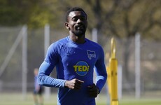 Ex-Chelsea forward Kalou suspended by Hertha Berlin over handshake video