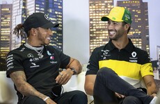 Hamilton feeling 'fresher than ever' after sabbatical, while Ricciardo braced for 'chaos' when Formula One starts